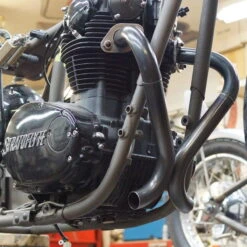 Yamaha XS650 "Double D" Exhaust System By: Pandemonium -Maxima Store 109 0143