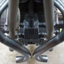 Yamaha XS650 "Double D" Exhaust System By: Pandemonium -Maxima Store 109 0143a