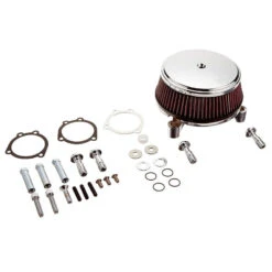 Big Sucker Stage 1 Air Filter Kit - Chrome - 1988-2020 Harley-Davidson Sportster -Maxima Store 109 0226a