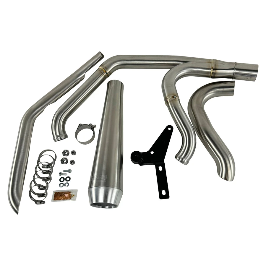 Road Rage III 2-into-1 Stainless Exhaust 18-24 FXBB/FXLR/FXFB/FLSL/FXLRS/FXFBS, 20-24 FXST 5 Road Rage III 2-into-1 Stainless Exhaust 18-24 FXBB/FXLR/FXFB/FLSL/FXLRS/FXFBS, 20-24 FXST - Image 3