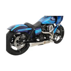 Road Rage III 2-into-1 Stainless Exhaust 1991-17 FXD Dyna (91-17 W/mids)(07-17 W/forwards) -Maxima Store 109 0237b