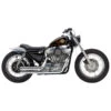COBRA Speedster Short 909 Exhaust System - 1986-2003 Sportster XL - Chrome -Maxima Store 109 0251a