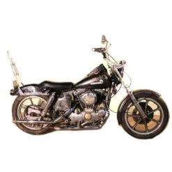 MCM Sportster Drag Pipe Set W/Heat Shields - 1957-84 Ironhead Models -Maxima Store 109 0254