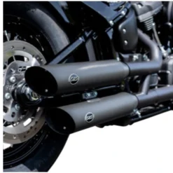 Slash Cut Race Slip-On Mufflers For Fatboy, Lowrider And Breakout Models -Maxima Store 109 0313