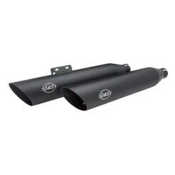 Slash Cut Race Slip-On Mufflers For Fatboy, Lowrider And Breakout Models