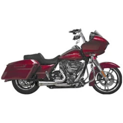 Two Bros. Harley Davidson Touring (1995-2016) Shorty Turn Out 2-1 Stainless Full System -Maxima Store 109 0336 2