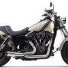 Two Bros. Comp S Stainless 2 Into 1 Exhaust For Harley Dyna 2006-2017