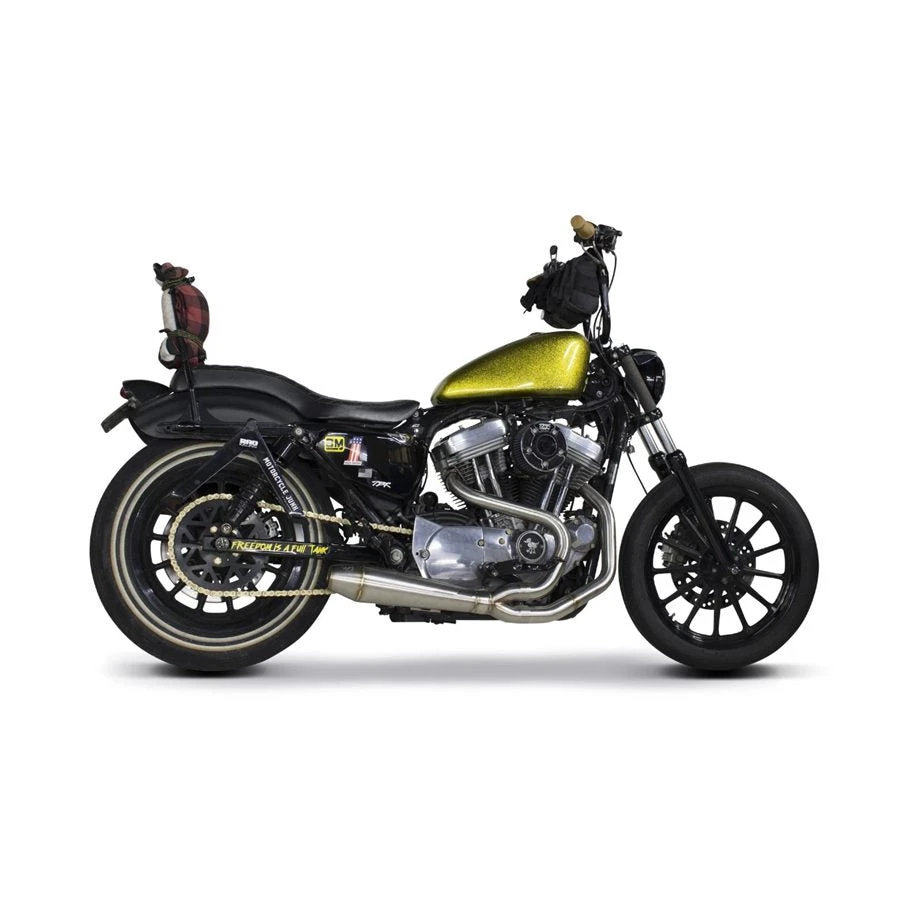 Two Bros. Gen II Stainless 2 Into 1 Exhaust For Harley Sportster 2014-2022 3 Two Bros. Gen II Stainless 2 Into 1 Exhaust For Harley Sportster 2014-2022