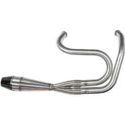 Sawicki - Shorty 2 Into 1 Pipe Fits '04-'21 Sportster Models -Stainless