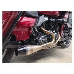 Sawicki - Shorty 2 Into 1 Pipe '95-'16 Touring Models -Stainless -Maxima Store 109 0354