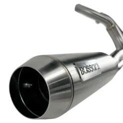 Bassani 2 Into1 Stainless Exhaust "Super Bike" Muffler 2018-2024 Lowrider ST & M8 Sport Glide -Maxima Store 109 0377d