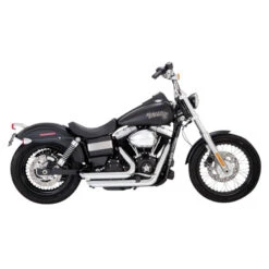 Short Shots Exhaust System 2010-2017 Dyna Staggered Exhaust - Chrome -Maxima Store 109 0396 3