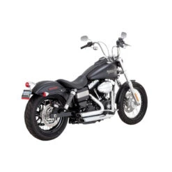 Short Shots Exhaust System 2010-2017 Dyna Staggered Exhaust - Chrome -Maxima Store 109 0396 4