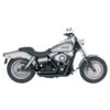 Short Shots Exhaust System 06-09 Fat Bob, Dyna, Low, Wide & Super Glide - Black -Maxima Store 109 0397 2