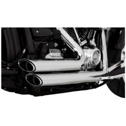Shortshots Staggered Exhaust System M8 Softail - Chrome