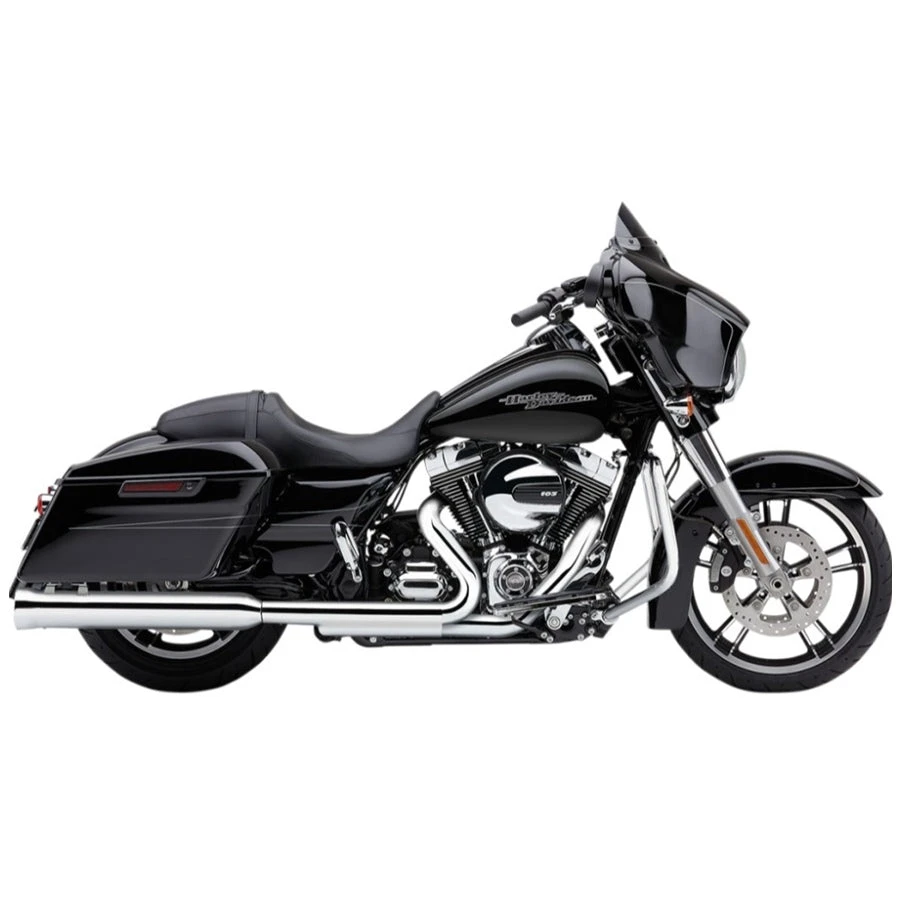 COBRA Neighbor Hater Slip On Mufflers - Chrome For '95-'16 Bagger 6 COBRA Neighbor Hater Slip On Mufflers - Chrome For '95-'16 Bagger - Image 4