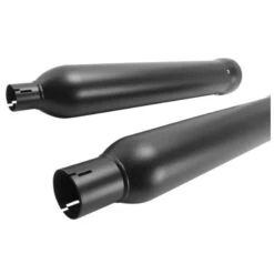 COBRA Neighbor Hater Slip On Mufflers For 2017+ M8 FL Models - Black -Maxima Store 109 0417 2