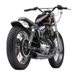 COBRA El Diablo Sportster 2:1 Exhaust - Black - 4" For '86-'03 XL Models -Maxima Store 109 0429 3