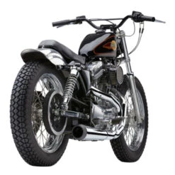 COBRA El Diablo Sportster 2:1 Exhaust - Chrome - 4" For '86-'03 XL Models -Maxima Store 109 0430 2