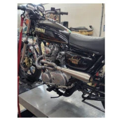 Pandemonium 2 Into 1 XS650 Exhaust System -Maxima Store 109 0433 3