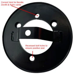 TC Bros. Air Cleaner For Harley-Davidson Bendix, Zenith, And Keihin Butterfly Carburetors -Maxima Store 109 0439 7