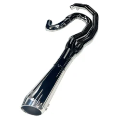 Road Rage II 2-Into-1 Mid-Length Exhaust System - Chrome - For '17-'24 Touring -Maxima Store 109 0448 12 710a2a11 915e 4ac3 9460 b1920b1bc3e7