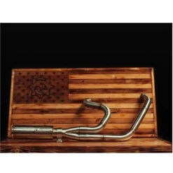 Fab 28 Stainless Exhaust With Canister Muffler For '99-'17 Dyna Models