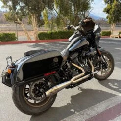 SP Concepts Works Edition Mid Length Elsinore Exhaust For Harley Davidson M8 Softail 2018-Up -Maxima Store 109 0460 13