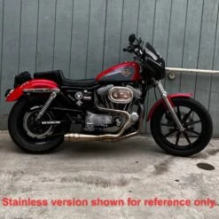 SP Concepts Lanesplitter Exhaust Harley Davidson Sportster 1986 -2003 (black) -Maxima Store 109 0468b