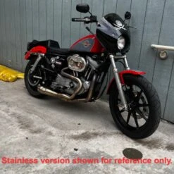 SP Concepts Lanesplitter Exhaust Harley Davidson Sportster 1986 -2003 (black) -Maxima Store 109 0468c