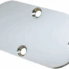 Chrome Inspection Cover W/o Shifter Hole FXD FXST FLST -Maxima Store 110 0179primarycover