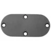 Black Primary Chain Inspection Cover 00-06 FXST/FLST, 99-05 Dyna FXDWG -Maxima Store 110 0195