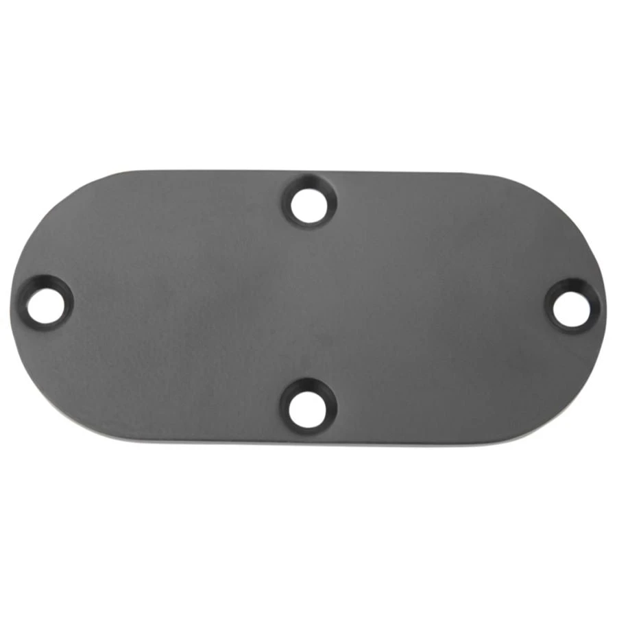 Black Primary Chain Inspection Cover 00-06 FXST/FLST, 99-05 Dyna FXDWG 3 Black Primary Chain Inspection Cover 00-06 FXST/FLST, 99-05 Dyna FXDWG