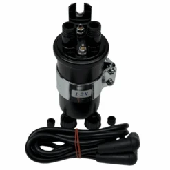 Big Twin High Performance Round Coil With Wires (fits 65 - 79)