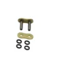 Rivet Type Master Link For TC Bros. 530 X-Ring Motorcycle Chain Gold -Maxima Store 111 0027