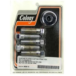 Colony #9608-10 Sprocket Bolt Set 1979-90 XL And 1973-92 Big Twin (Cast Wheel)