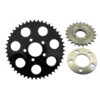 Belt To Chain Conversion Kit Fits 1991 - 1994 XL Sportster Models (Black Sprocket) -Maxima Store 111 0040