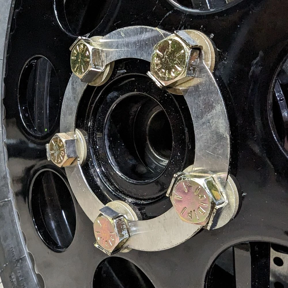 TC Bros. Sprocket Lock For Harley Davidson Rear Wheel Pulley Bolts 4 TC Bros. Sprocket Lock For Harley Davidson Rear Wheel Pulley Bolts - Image 2