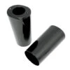 Fork Slider Covers - Gloss Black - Smooth - Stock Length - Replacement OEM Number 45964-86. -Maxima Store 112 0019