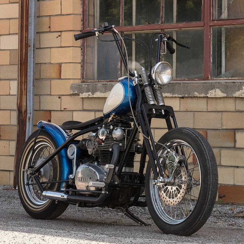 Chrome Springer Kit For Yamaha XS650 Stock Length 6 Chrome Springer Kit For Yamaha XS650 Stock Length - Image 4