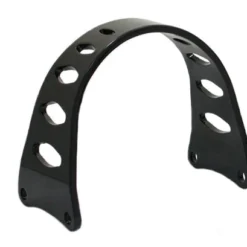 Custom Fork Brace For Harley Wide Glide Front End - Black