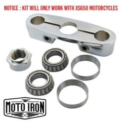 Yamaha XS650 Springer Conversion Kit With Steering Neck Bearings -Maxima Store 113 0061a 1