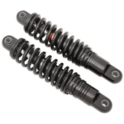 Premium Ride-Height Adjustable Shocks - 1991-2017 Dyna 12" Black