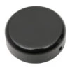 Steering Stem Bolt Cover For 87-09 Sportster 99-17 Dyna - Black -Maxima Store 113 0152