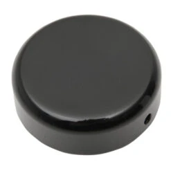 Steering Stem Bolt Cover For 87-09 Sportster 99-17 Dyna - Black