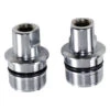Lower Fork Tube Caps For 41mm 99-05 Dyna FXDWG, 99-13 FLHR, 06-13 FLHT, 00-17 FLST/FXST -Maxima Store 113 0167a