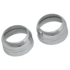 Chrome Fork Boot Covers - 49 Mm - '06-'17 FXD/FXDWG | '02-'11 VRSC 1.54"