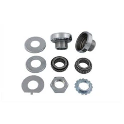 Chrome Steering Neck Cup Kit For Harley Davidson Big Twins