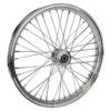 Moto Iron 40 Spoke 21 X 2.15 Chopper Spool Wheel - Chrome -Maxima Store 115 0028