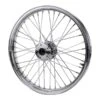 Chrome Front 40 Spoke Wheel 21 "x 2.15" (fits Harley FX,Sportster 1984-1999) Billet Hub -Maxima Store 115 0048a